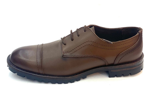 Zapatos Casuales De Piel Cap Toe Hombre Gabianni Ga0801