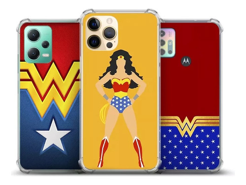 Capa Capinha Case Mulher Maravilha Personalizada Para Xiaomi