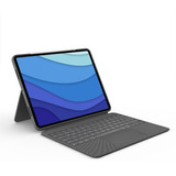 Capa Com Teclado Logitech Combo Touch P/ iPad Pro 12,9''