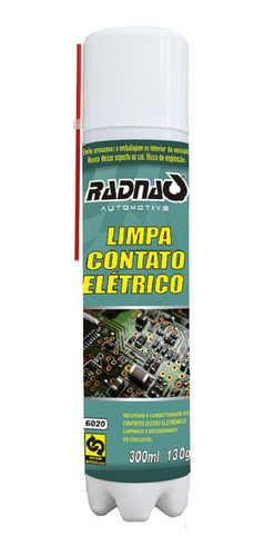 Limpa Contato Elétrico Spray Radnaq 300ml