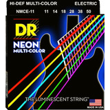 Cuerdas De Guitarra Eléctrica Dr Strings Hi-def Neon