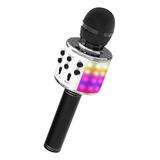 Micrófono Inalámbrico Marca Ovellic /karaoke /negro Pro