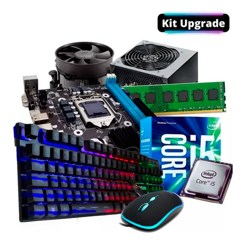 Kit Upgrade I5 Memória 16gb Ssd 240gb Cooler Fonte Atx Gamer