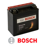 Bateria Moto Bosch Btx14-bs Ytx14-bs 12v 12ah