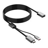 Cable Hdmi De 2 M / Cable De Extension Hdmi Para Auriculare