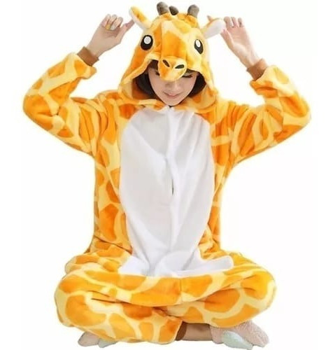 Pijama Disfraz Niño Y Adulto Jirafa Kigurumi Enteritos 21