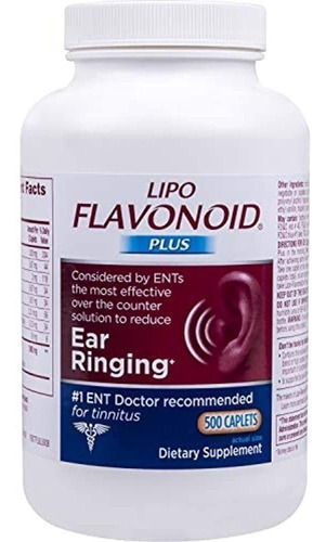 Lipo Flavonoid Plus Suplemento Salud Del Oido 500 Capsulas