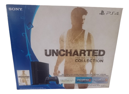 Caja Ps4 Edición Uncharted Collection Con Carton Interno