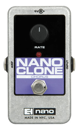 Pedal Electro Harmonix 140320 Nano Clone Chorus - Grey Music