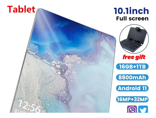 Tablet 10.1 Pole 128g ,1 Terab Chip Celular+capa Teclad+ Otg
