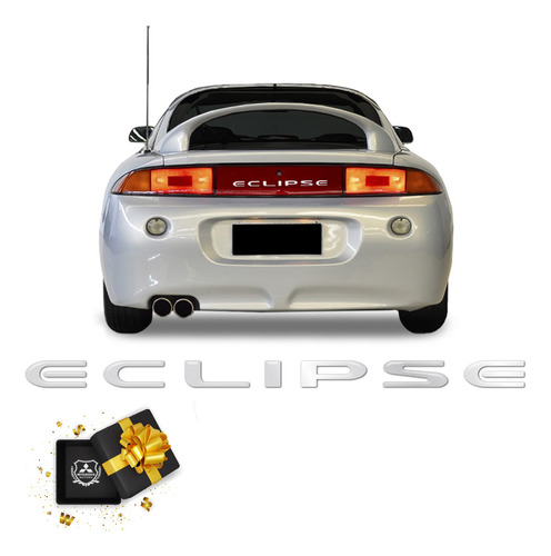 Adesivo Mitsubishi Eclipse Gst 1995/1998 Aplique Traseiro