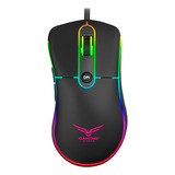 Gaming Naceb Mouse Gamer Na-0933 1000/1600/2400/3200 Dpi Ajustable Con Iluminación Led