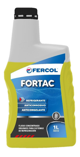 Refrigerante Anticorrosivo Anticongelante Organico Fercol 1l
