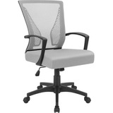 Soporte Lumbar Ergonómico De Malla Gris Para Oficina Ajustab