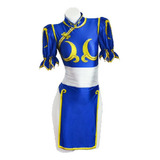 Street Fighter Sexy Cheongsam Chunli Traje De Baño Cosplay A