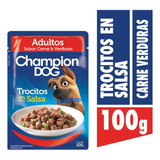 Sachet Champion Dog Adulto Carne  6 Un.