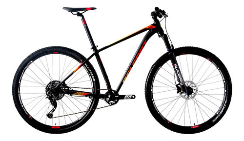 Mountain Bike Belfort Bikes Coatl Rabe  2022 R29 9v Frenos De Disco Hidráulico Cambio Shimano M3100 Color Negro/fuego