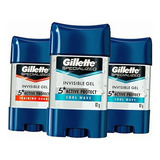 Gillette Antitranspirante Cool Wave 2 Unidades De 82 G C/u