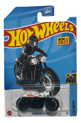 Hot Wheels 2023 Honda Cb750 Cafe 141/250 Hw Moto 4/5