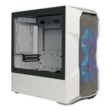 Gabinete Gamer Cooler Master Td300 Mesh Blanco Microatx