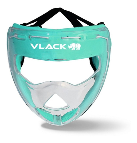 Máscara De Hockey Córner Corto Protección Cara Vlack 