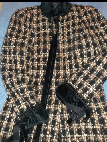 Tapado Zara Tweed Unico