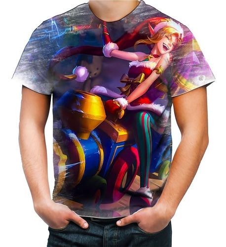 Camiseta Personalizada Lol  Jinx Duende Ambicosa Skin Rara 6