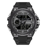 Reloj Deportivo Sanda 6092  A Prueba De Agua Para Hombre