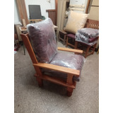 Sillon Fijo Algarrobo 1 Cpo Con Almohadones