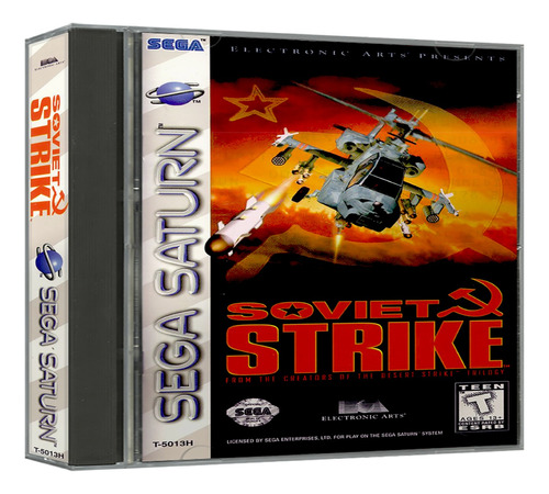 Soviet Strike - Sega Saturno - V. Guina Games