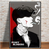  Cuadros-peaky Blinders 2,decorativo,95x60cm-16k Resolución