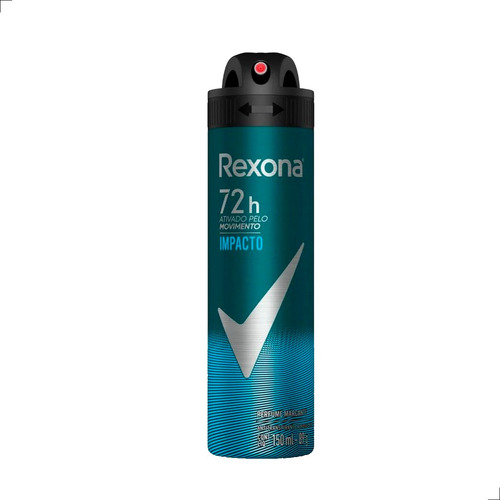 Desodorante Aerosol Masculino Impacto Rexona 72h 150ml