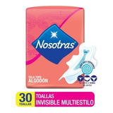 Toallas Nosotras Multiestilo Invisible X 30und