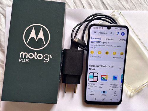 Moto G8 Plus Dual Sim 64 Gb Azul-safira 4 Gb Ram