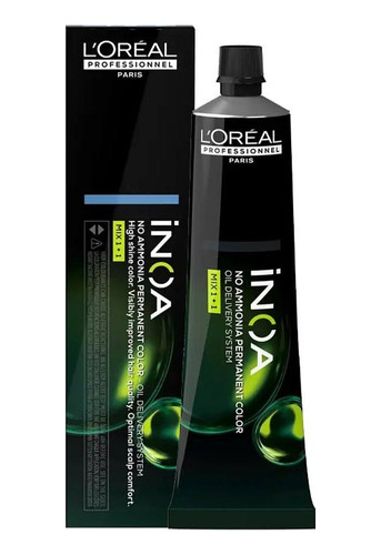 Tintura Permanente Sin Amoníaco Loreal Inoa 6.46