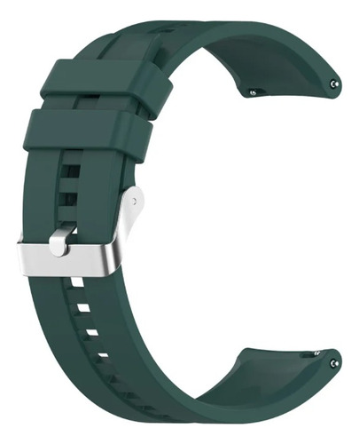 Pulseira Silicone Easy Compatível Com Polar Vantage M 22mm Cor Verde