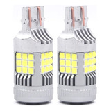 Dos Pzs Led 7443 1157 3157 T20 Ventilador 36 Smd 3030 Canbus