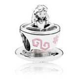 Charm,dije Pandora Taza Alicia Plata925  Original 