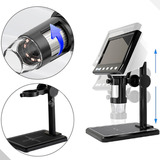 Microscópio Digital Display Lcd Tela 5 Polegadas Zoom 1000x