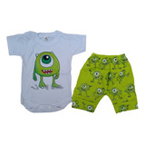 Pijama Para Bebé Monster Inc Mike Wazowski 