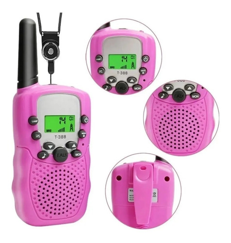 Pack 2 Radio Walkie Talkie Woki Toki Niño / Intercomunicador