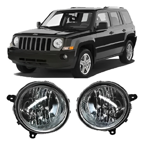  Par Faro Jeep Patriot 2007 2008 2009 2010 2011 2013 Tyc