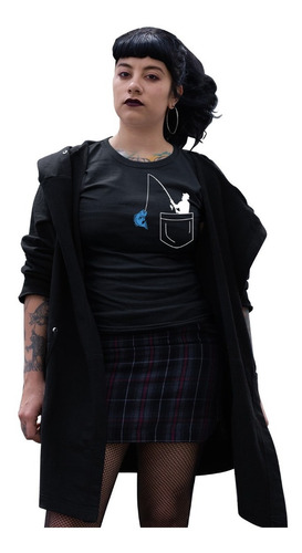 Camisetas Modernas Estampadas Para Mujer De Pescadores Cleen