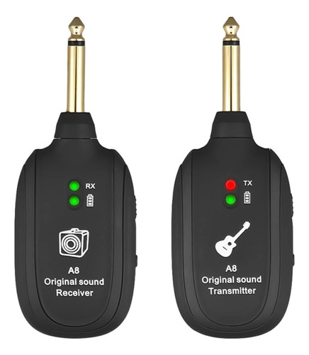 Sistema Inalambrico Guitarra Transmisor Receptor Instrumento