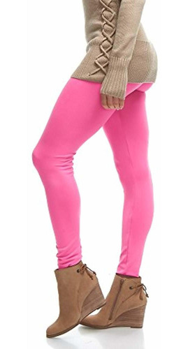 Lmb Lush Moda Leggings Básicos De Longitud