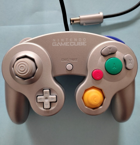 Controle Prata Gamecube - Nintendo - 100% Original 