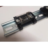 Suporte De Arduíno Nano Impresso Em 3d Para Trilho Din
