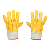 Par De Guantes De Piel De Vaca Para Trabajo, Protección