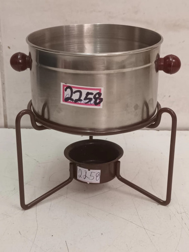 N°2258 Réchaud 350ml Seminovo Em Aço Carbono/inox