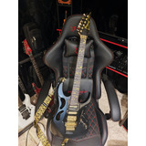 Guitarra Ibanez Pia Steve Vai Black Gold C Gotoh E Sustainer